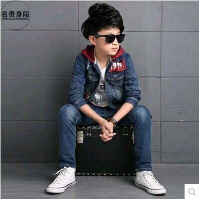 Boys autumn clothes big boys autumn spring children's clothes boys handsome 5 to 6 children 7 clothes 8 tide 12 autumn 15 years old 10