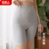 Bụng và quần an toàn hông nữ xà cạp chống chói Xia không uốn cong băng lụa bảo hiểm quần đáy quần eo cao - Quần tây thường