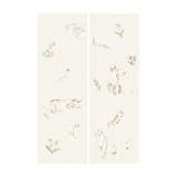 Керамическая плитка в ванной комнате в стиле кошачьего глаза