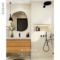Cats eye Japanese-style bathroom terrazzo tile floor tile rice ear plain color bathroom toilet wall tile 600x600