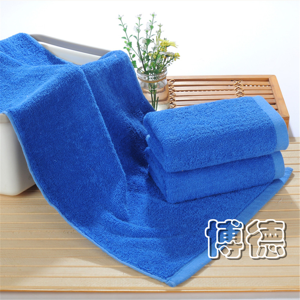 Domestic cleaning special towels Absorbent Rubbing Ground Tablecs cloth Bilier Housekeeping clean blue rag 70 * 35cm
