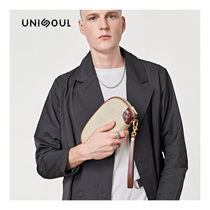  UNISOUL clutch bag mens casual canvas bag trend storage bag simple mens mobile phone bag clutch bag