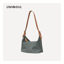  UNISOUL shoulder bag mens casual nylon buttock bag 2021 new trend backpack fitness bag female neutral