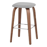 Европейский стиль бар с твердым древесином высокий стул. Бессобочный батон