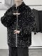 Performance Clothing Youth Sequin Street Dance Casual Top Fashionable Cool Men's Stage Hooded Loose Jacket