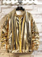 Silver Shiny Cardigan Jacket, Unisex, Loose-Fitting Shiny Performance Outfit Set, Two-Piece Performance Jacket Set