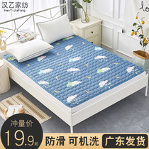 Mattress cushion student dormitory single tatami bed mattress 1 5 double bed cushion thin household 1 8x2 0