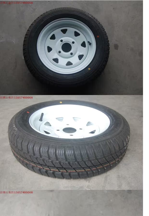 12 inch 4 * 100 bánh xe trung tâm bánh xe đặt bộ phụ kiện trục xe moóc - Rim vành đúc xe ô tô