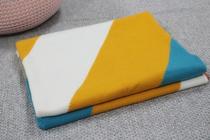 2017 New color color series all clear inlay knitted wool blanket model room decorative carpet sofa blanket cover blanket