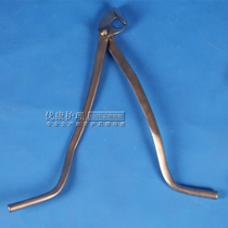 Orthopedic surgical instruments stainless steel plaster scissors pet orthopedic professional Teflon bandage scissors Hawkbill plaster plaster forceps