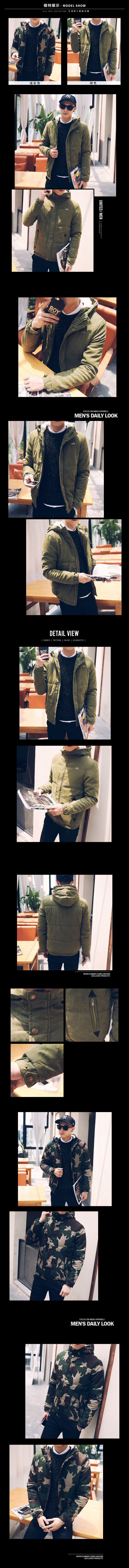 Blouson hiver pour homme en Polyester - Ref 3112239 Image 13