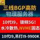 BGP third-line bare metal physical machine high-defense server rental game Jiangsu I9 Phantom Beast Palworld