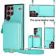 Phone Cases Covers Crossbody Lanyard Strap Zipper Wallet Card Holder Kickstand Function Galaxy S23, Galaxy S23 Plus, Galaxy S23 Ultra, Galaxy S22, Galaxy S22 Plus, Galaxy S22 Ultra, Galaxy S21, Galaxy S21 Plus, Galaxy S21 Ultra, Galaxy S20, Galaxy S20 Plus, Galaxy S20 Ultra,