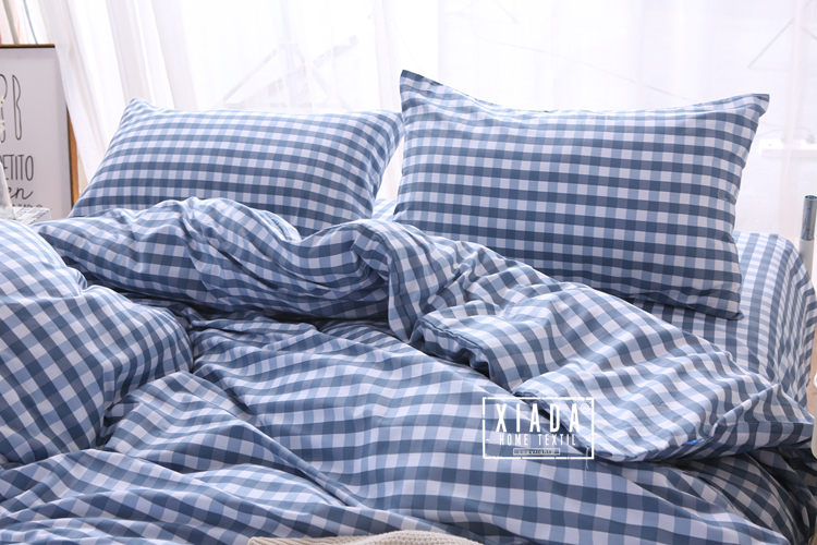 Mùa thu và mùa đông một mảnh bông chăn sinh viên độc thân 150x200 200x230 phong cách tối giản bông chăn con đúp - Quilt Covers gối kèm chăn