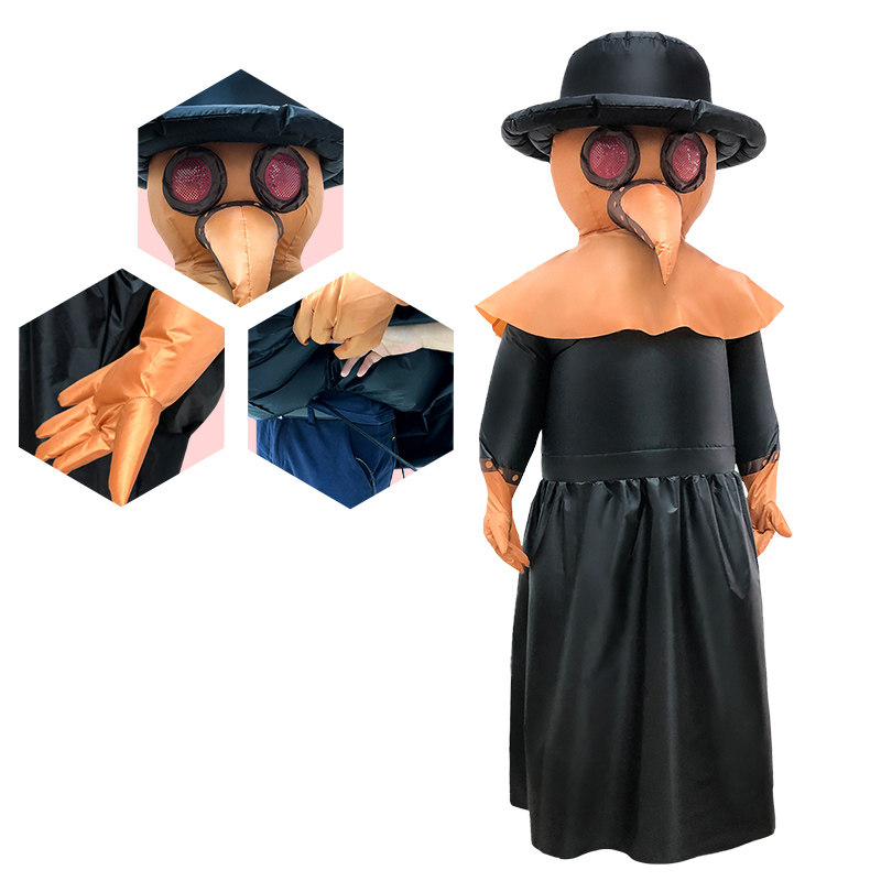 Dr. Birdzui inflatable clothes adult Halloween festival party clothes stage show props acting activities clothes