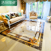 Living room mosaic floor tiles 800x800 European style restaurant mosaic tiles aisle entrance microcrystalline stone floor mosaic tiles