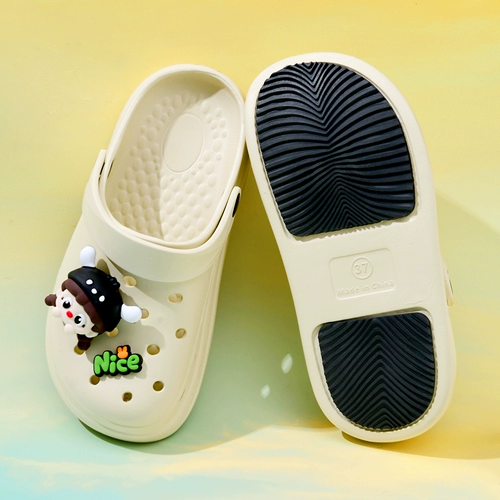 Нескользящие тапочки в стиле Crocs, обувь для медсестер, босоножки, милые пляжные мюли, подходят для носки на улице, можно носить двумя способами, закрытый носок, для влюбленных