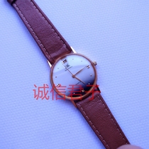 Domestic nostalgic collection old watch stock Shanghai watch factory gilded round retro mirror dial quartz watch neutral