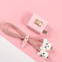 1004 Pink Bear Baby+яркий порошок+белый медведь