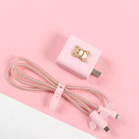 1004 Pink Bear Baby+яркий порошок+розовые крылья