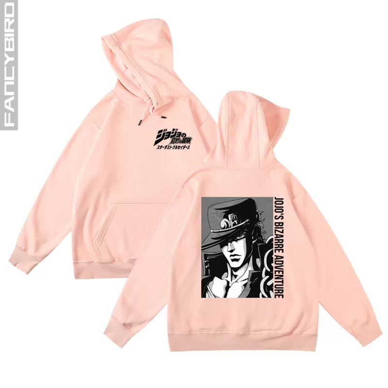 Осень и зима с капюшоном свитер для мужчин Bun Hoodie JoJo's Wonderful Adventure, бессмертный бриллиант пустой полосы Таро