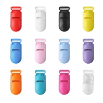 DIY jewelry accessories baby molar teether accessories pacifier chain clip crocodile clip multi-purpose plastic pacifier clip