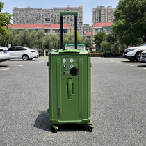 Japan large capacity suitcase universal wheel password thickened trolley case 22 inch suitcase female 40 consignment case male