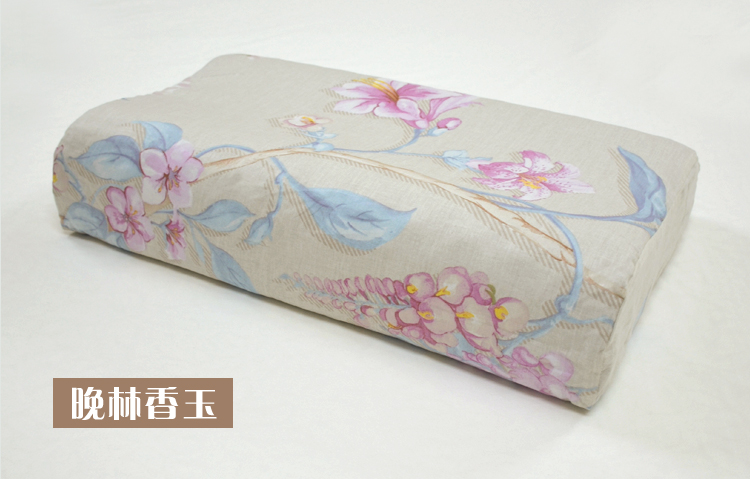 Thái Lan trường hợp gối cao su 60X38 mùa hè bông hạt cao su của nam giới Spike massage cổ bảo vệ bông gối - Gối trường hợp gối kim đan
