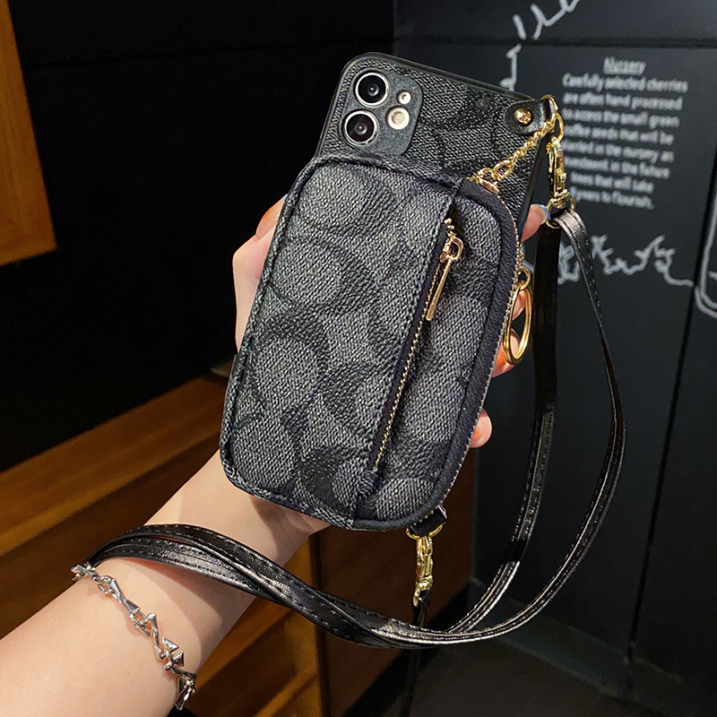 Suitable for Apple 15 Pro Max Phone Case iPhone 14 Plus Large Capacity 13 Double-Layer Zipper Card Holder Xsmax New Model Xr Crossbody Ip11 Trendy Model 12 Lanyard XS Anti-Drop Protective Case 7/8P Suitable for Apple 15 Pro Max Phone Case iPhone 14 Plus Large Capacity 13 Double-Layer Zipper Card Holder Xsmax New Model Xr Crossbody Ip11 Trendy Model 12 Lanyard XS Anti-Drop Protective Case 7/8P