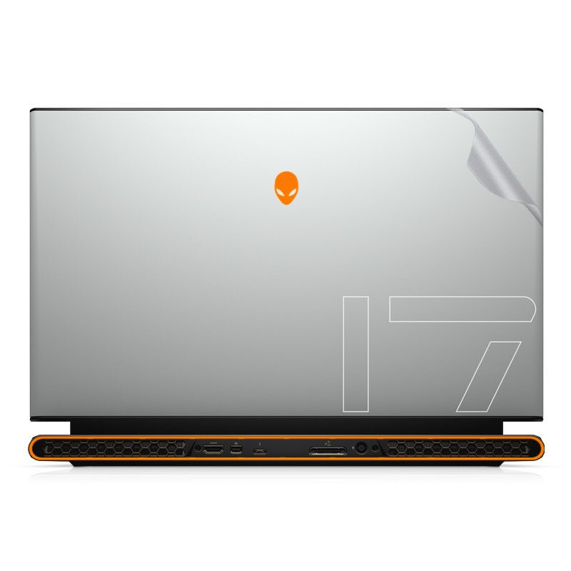 17 3 inch alien Alienware M17-R2 transparent frosted shell film body anti-crash strip film sticker