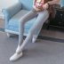 Bà bầu mang thai mùa xuân và mùa thu mỏng modal quần chín mùa xuân cotton mùa xuân Phụ nữ mang thai dạ dày nâng quần mùa hè yếm jean bầu Phụ nữ mang thai quần / quần bụng