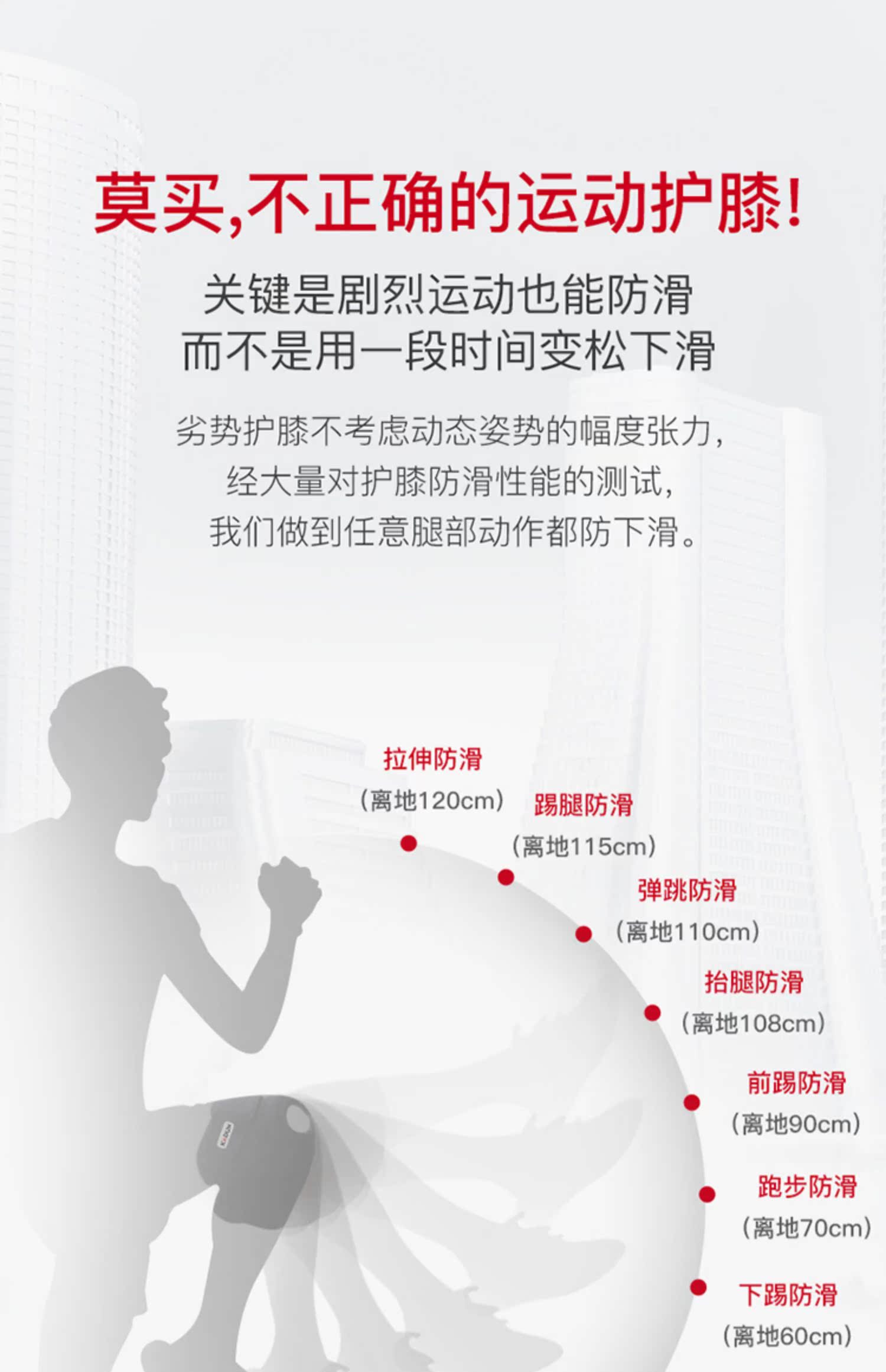 Kneepad thể thao nữ bóng rổ nam sụn chấn thương leo núi cầu lông squat chạy thể dục chuyên nghiệp thiết bị bảo vệ thiết bị - Dụng cụ thể thao băng đầu gối dây chằng