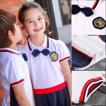 Class Games Graduation Suit Elementary School Childrens School Uniforms Kindergarten Garden Clothing Summer Dress Men And Womens Childrens Summer Custom Suits