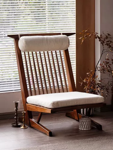 Японский стиль сплошной древесина ленивый диван Накаджима Джордж Лаундж