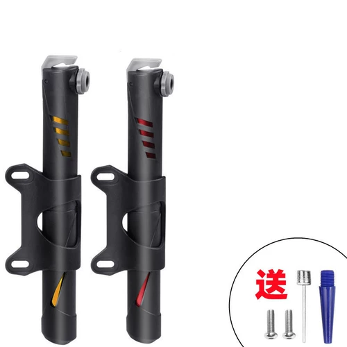 Металлический маленький портативный горный воздушный насос, универсальный велосипед, алюминиевый сплав