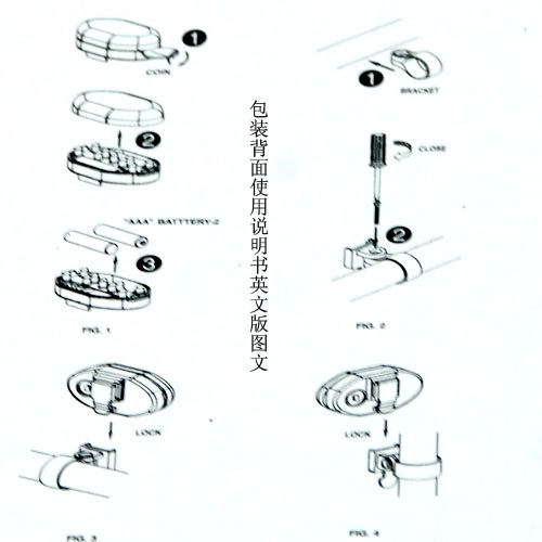 Lumière vélo KHENG - Taillights - Ref 2399402 Image 12