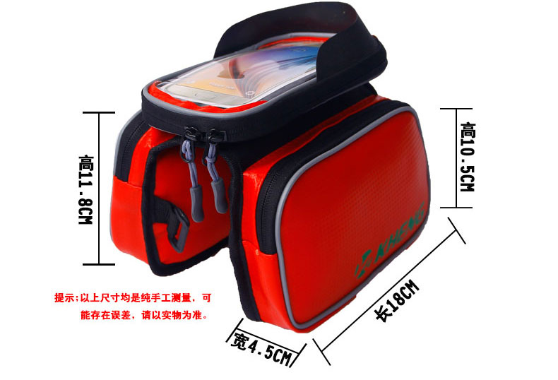 Sacoche pour vélo mixte KHENG - Ref 2218605 Image 9