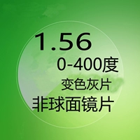 Индивидуальная 1,56 цветная серая пленка не -кферическая (слева и правые градусы рамки с зеленой пленкой на основе зеркала)