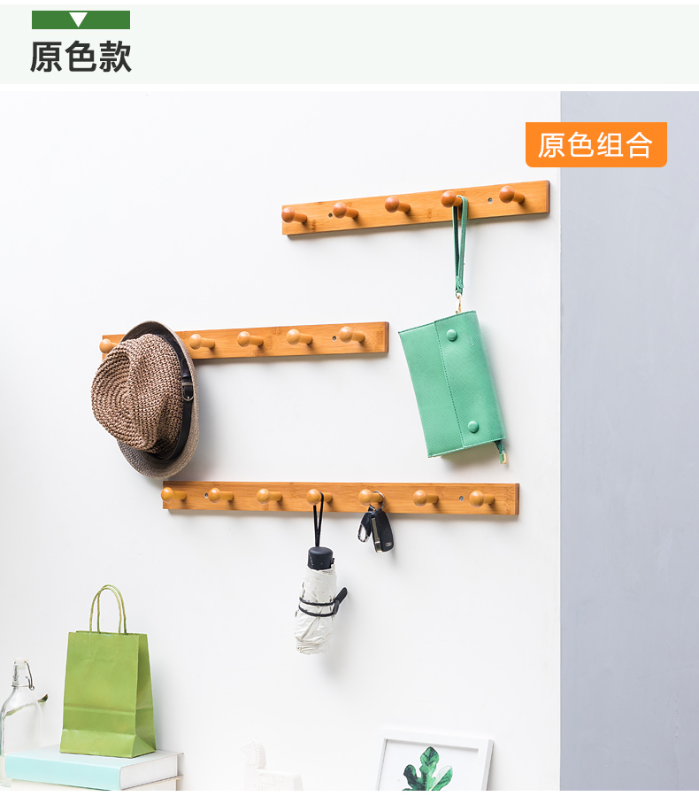 Gỗ ngựa giá áo lưu trữ phòng ngủ gỗ rắn treo quần áo lưu trữ giá quần áo sàn nhà đơn giản hiện đại - Kệ tủ góc tường