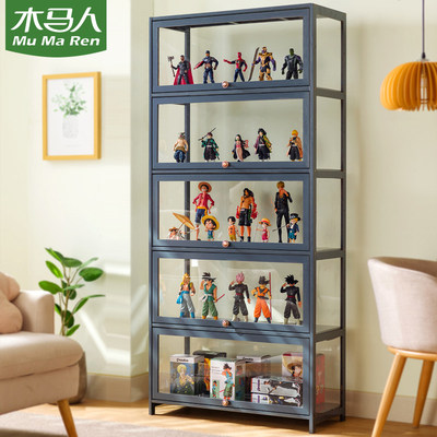 Trojan hand-made display cabinet acrylic Lego display stand non-glass cosmetics shelf display cabinet home