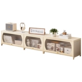 Шкаф под телевизор, простой современный журнальный столик, комбинация шкафа под телевизор, маленькая квартира, выдвижной светильник, роскошный напольный шкаф, спальня, гостиная из цельного дерева