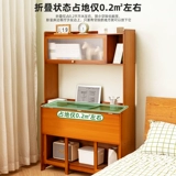 Стол, книжная полка, встроенный стол, настольный компьютерный стол, офисный студенческий домашний простой рабочий стол для аренды дома