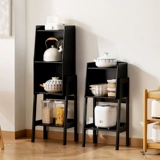 Кухонная стеллаж для хранения напольная многослойная многослойная стеллаж для хранения микроволновой печи буфет для хранения посуды домашний встроенный шкаф