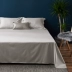 Dapu 100 pima cotton tấm cotton cao cấp dày satin đơn mảnh giường đôi màu rắn - Khăn trải giường