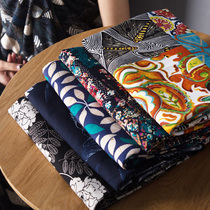 Artificial cotton fabric Summer printing cotton poplin baby summer clothing pajamas dress floral cotton silk fabric