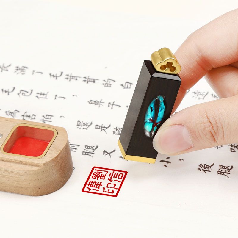Fetal hair souvenir diy high-end fetal hair seal Baby teeth collection box Baby fetal hair Umbilical cord Baby full moon gift