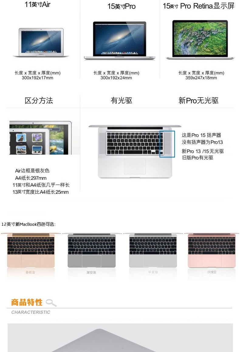 Macbook Apple máy tính xách tay pro13 inch toàn bộ 13.3 bảo vệ 12 vỏ air sticker mac phim 11 phụ kiện 15.4 cơ thể hỗ trợ cổ tay màn hình HD bảo vệ mắt siêu mỏng bàn phím phim