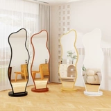 Вращающееся зеркало, зеркало для примерки, вешалка для одежды, встроенное домашнее зеркало для примерки, съемное зеркало в полный рост, встроенное напольное зеркало для пальто и шляпы.