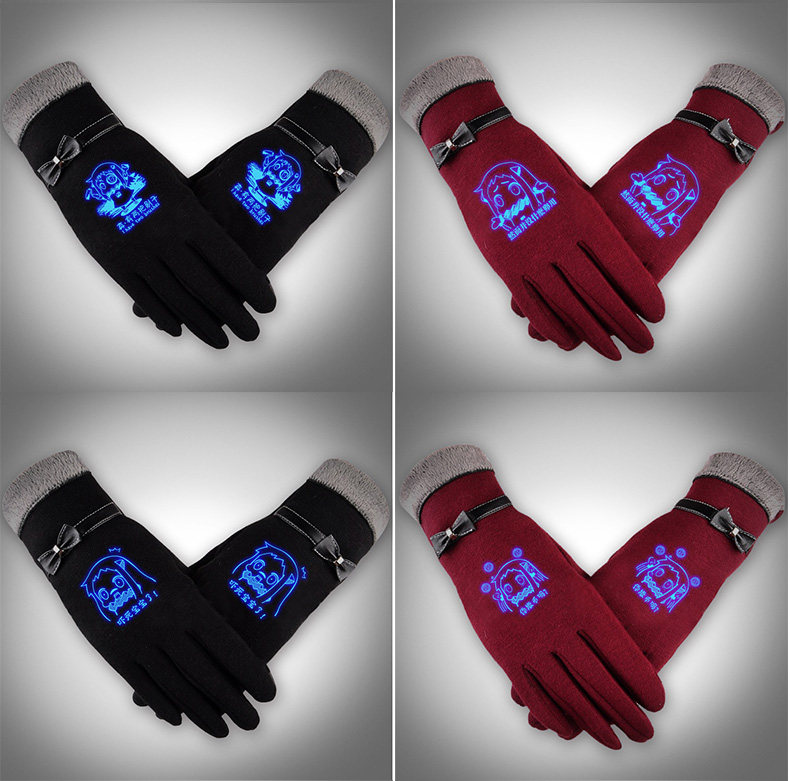 Gants pour femme ANCHISAURUS en Cachemire - Ref 3153952 Image 15