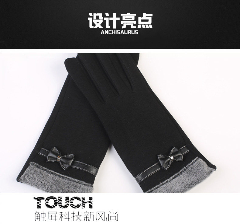 Gants pour femme ANCHISAURUS en Cachemire - Ref 3153952 Image 18